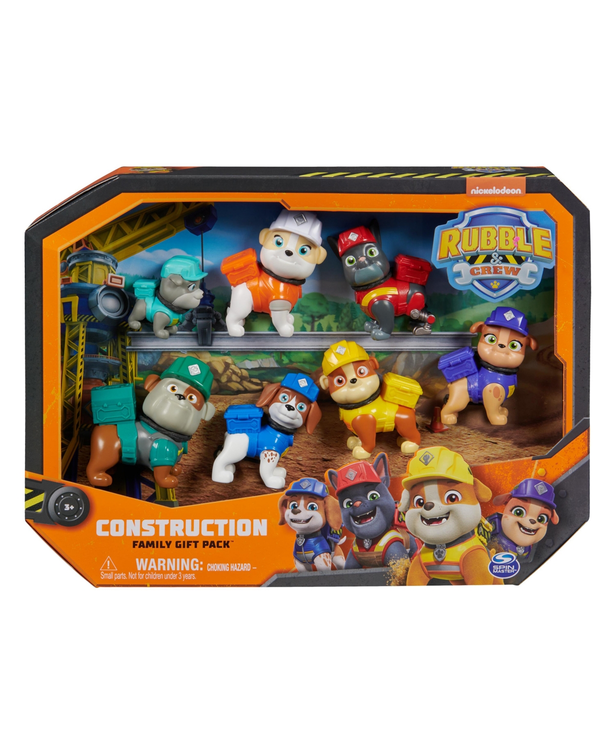 Rubble & Crew , Toy Figures Gift Pack, With 7 Collectible Action Figures In Multi-color