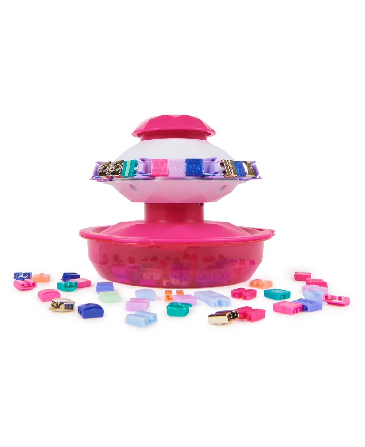 Cool Maker Popstyle Bracelet Maker, 170 Stylish Beads, 10 Bracelets, Storage, Friendship Bracelet Making Kit, D In Multi-color