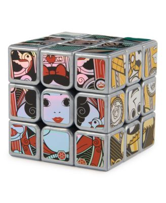 Rubik's Cube, Disney 100Th Anniversary Metallic Platinum 3x3 Cube Fidget Toys