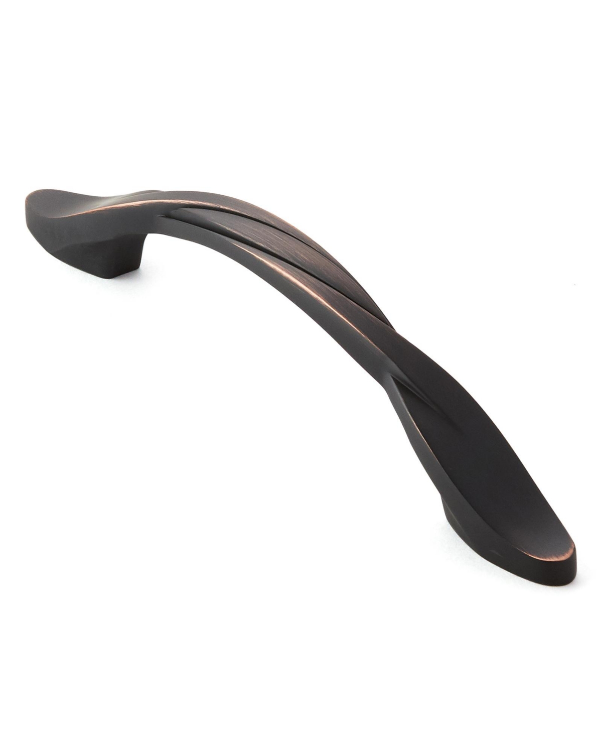 5 Pack Solid Braided Kitchen Cabinet Pulls Handles (5" Hole Centers) - Drawer/Door Hardware - Style M260 - Oil Rubbed Bronze - Oil rubbed bro