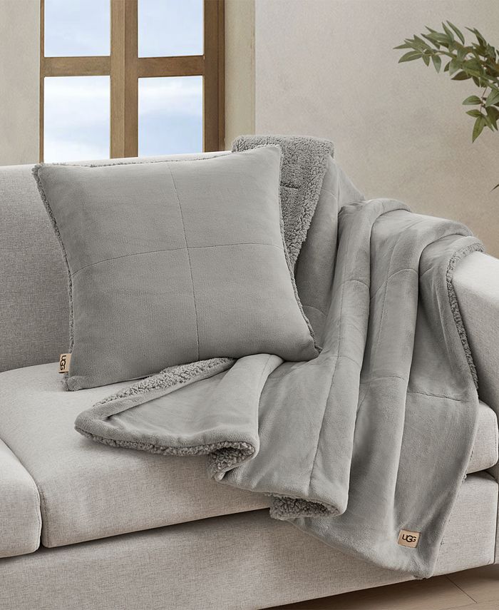 UGG® Basia Decorative Pillow, 20" x 20" Macy's