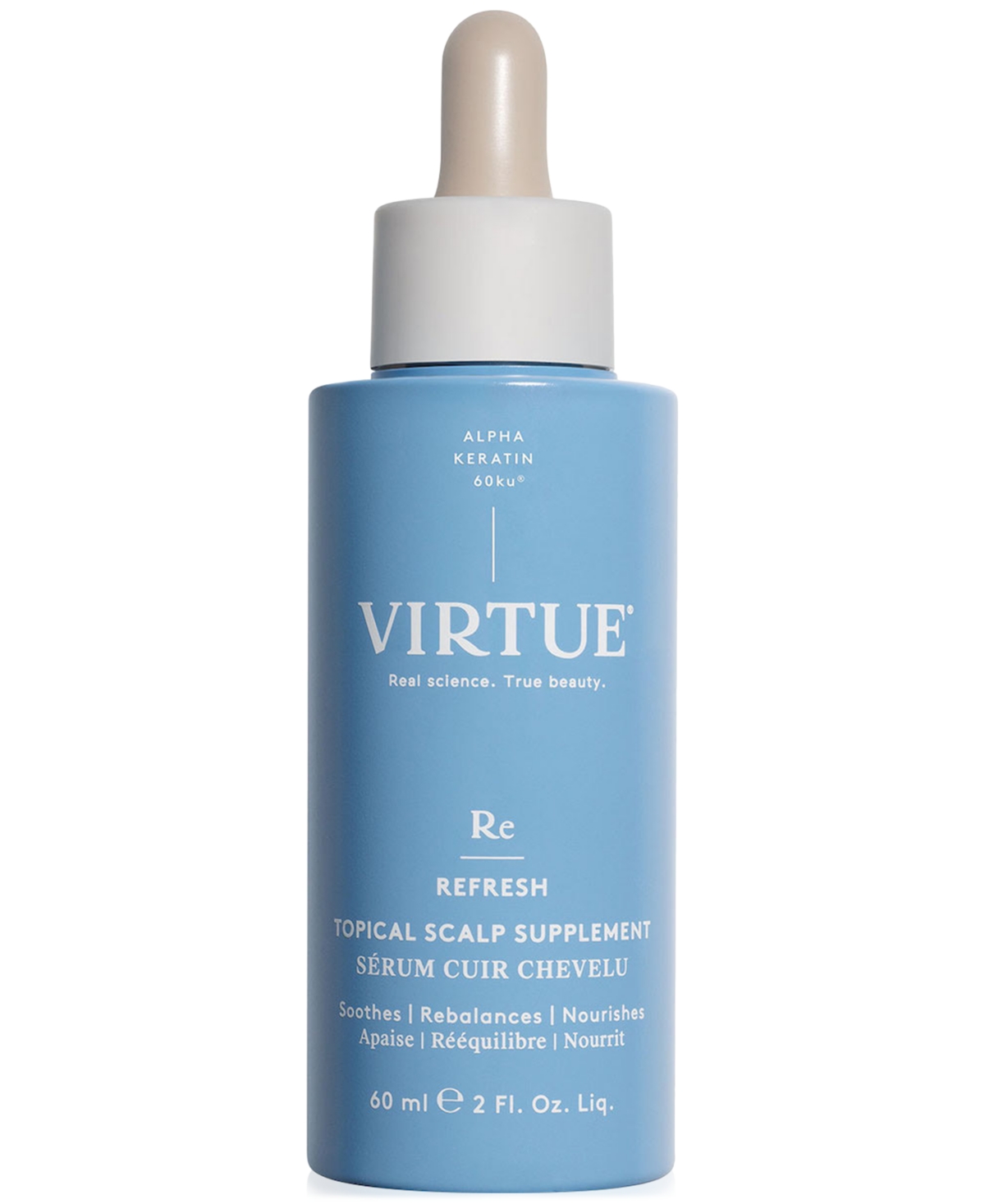 Virtue Refresh Topical Scalp Supplement, 60 ml