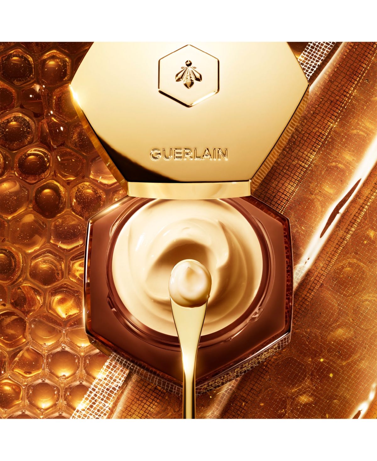 Guerlain Abeille Royale Honey Treatment Night Cream Refill In Burgundy