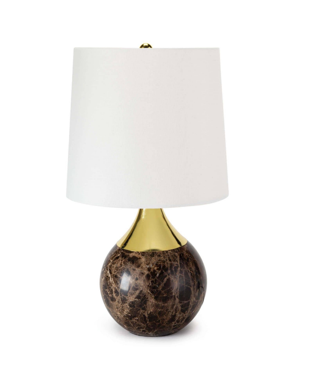 Shop Regina Andrew Barrett Marble Mini Lamp In Brown