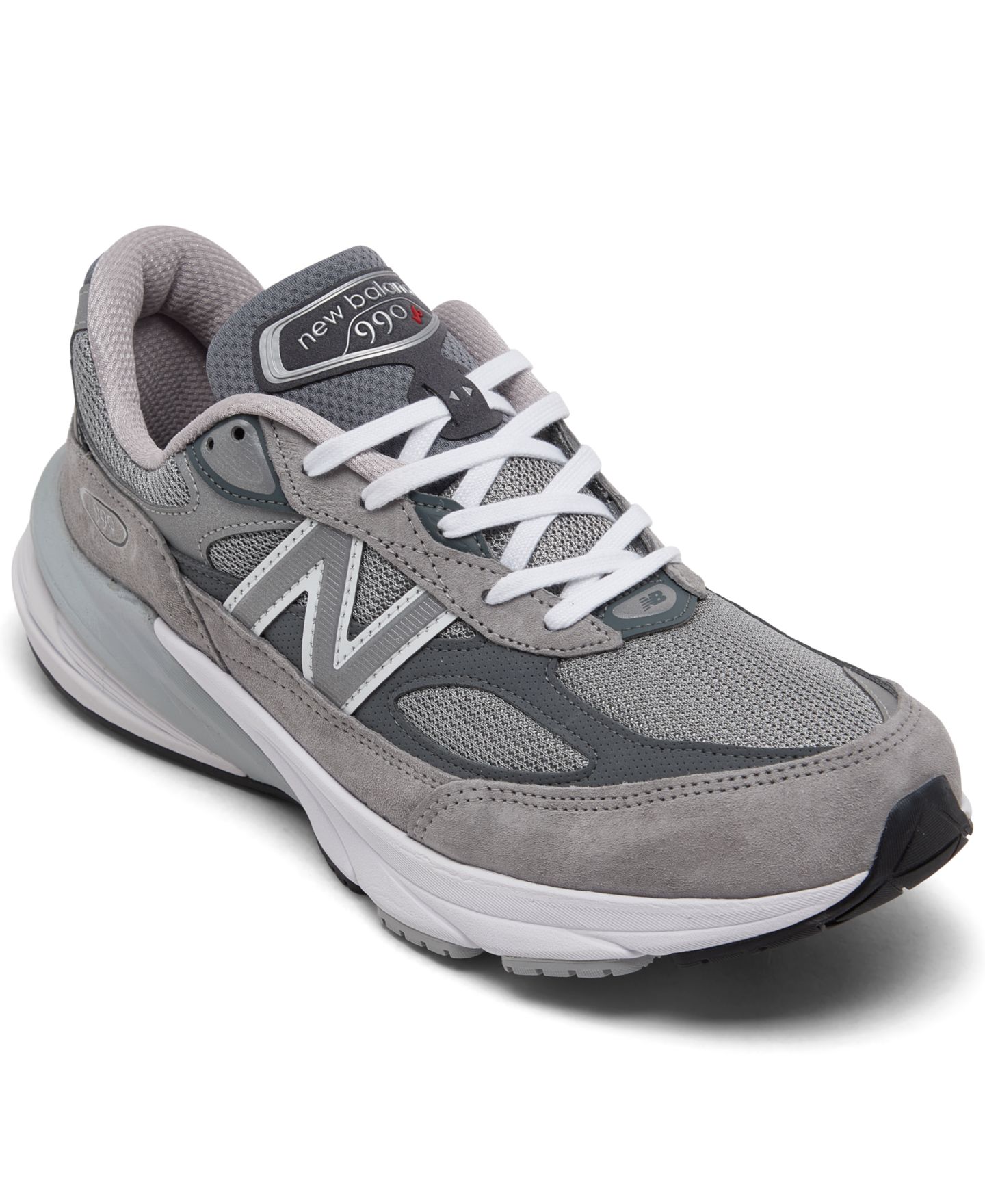 Мужские кроссовки New Balance 990 V6 Running, цвет: Холодный серый — фото 1