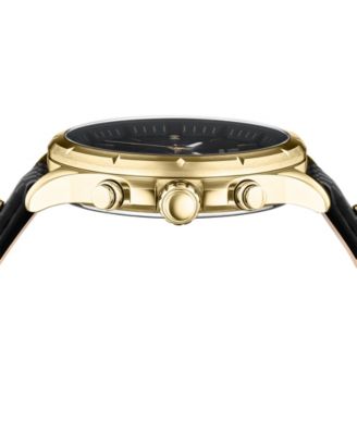 Versus Versace Men's Multifunction Quartz Chrono Lion Modern Black
