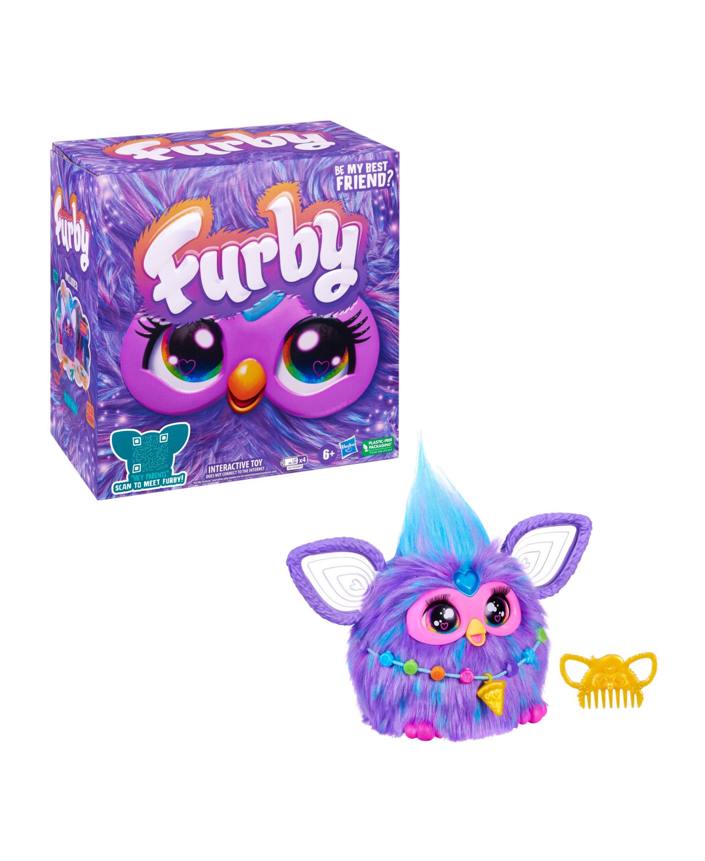 Детская мягкая игрушка Furby Interactive Plush Toy — фото 2