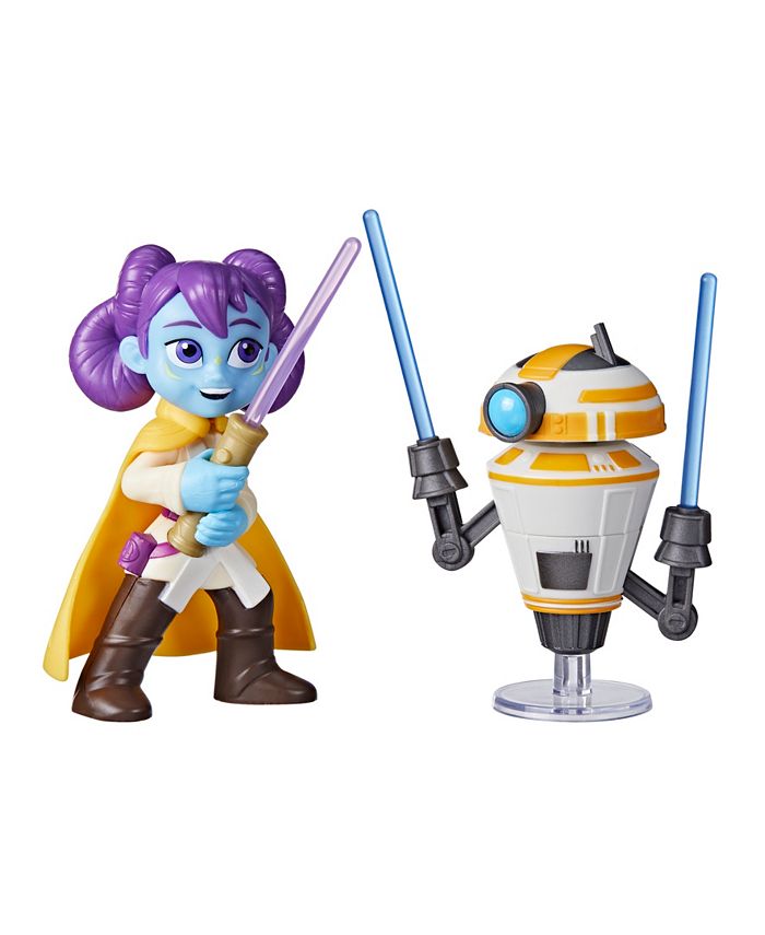 Star Wars: Young Jedi Adventures Kai Brightstar and Yoda Kids Toy Action  Figure for Boys and Girls (10”)