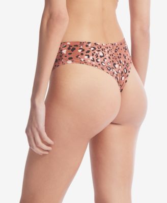 Women's Play Stretch Printed Natural Thong Underwear PR721664