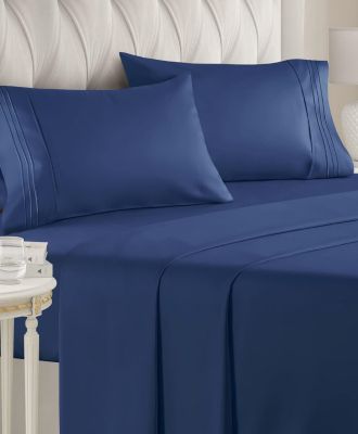 4 Piece Microfiber Sheet Set - Full