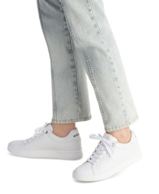 Women's Lowline Lace Up Low Top Signature Sneakers