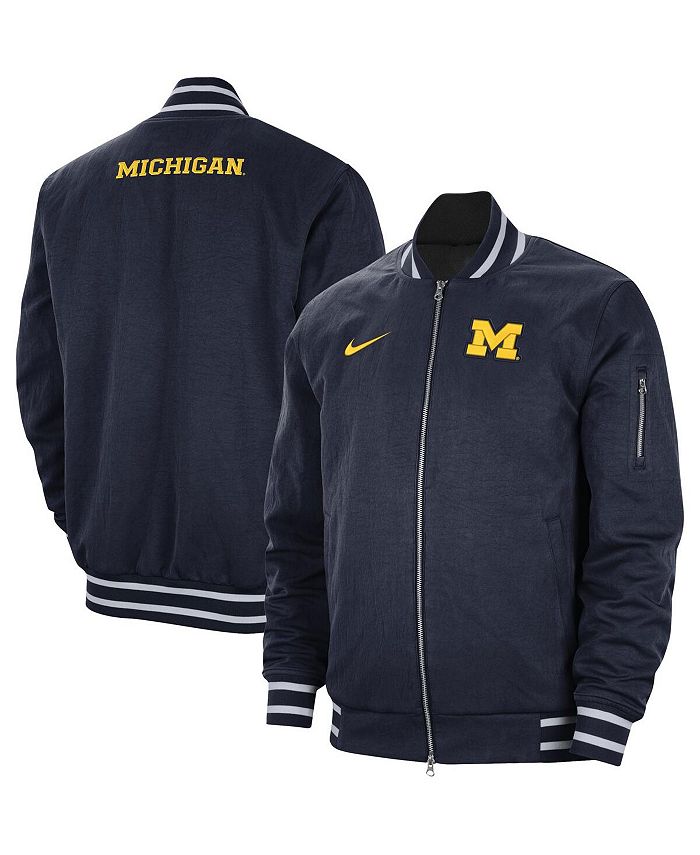 Michigan wolverines bomber jacket online