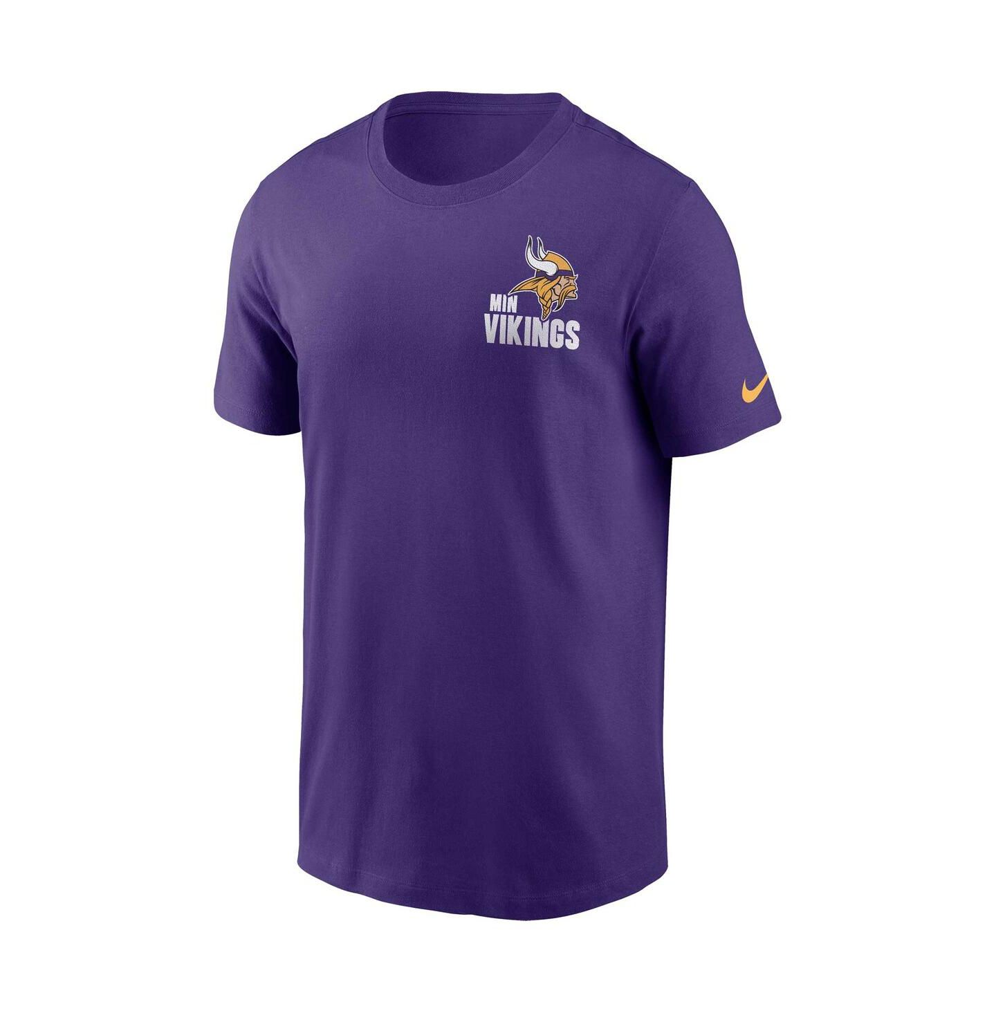 Мужская футболка Nike Purple Minnesota Vikings Blitz Essential — фото 3