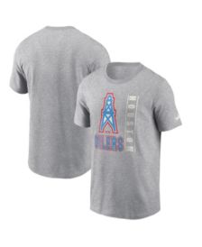 Houston Oilers Mitchell & Ness Gridiron Classics Fashion Long Sleeve T-Shirt  - Light Blue