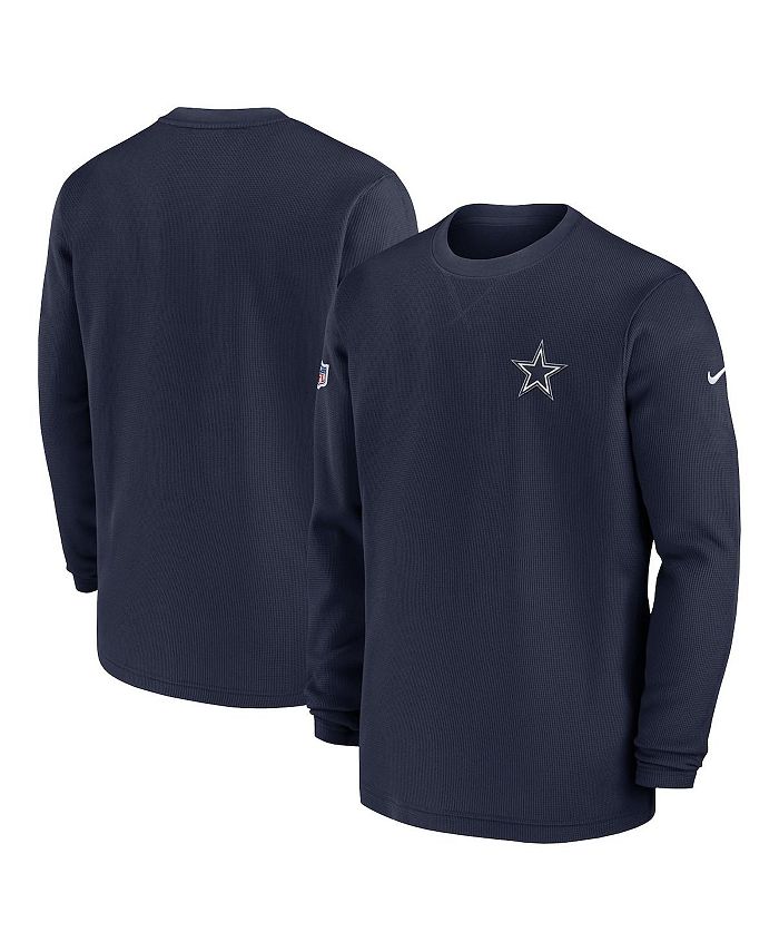 Nike Men's Navy Dallas Cowboys 2023 Sideline Long Sleeve