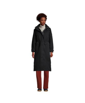 Lands end women's long down coats best sale