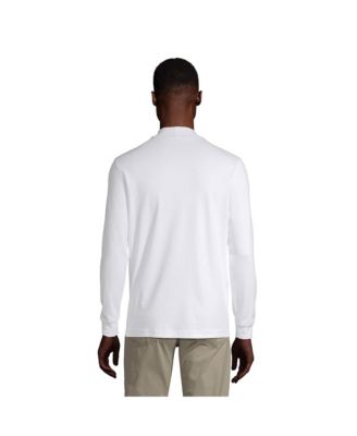 Men's Super Soft Supima Mock Turtleneck T-Shirt