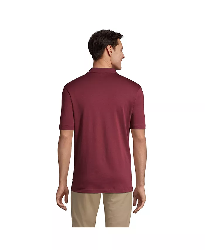 Big & Tall Short Sleeve Cotton Supima Polo Shirt with Pocket - thumbnail 10