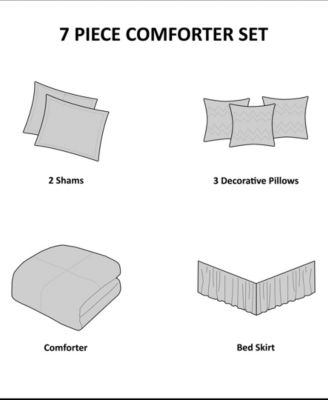 Palisades 7-Pc. Comforter Set, California King