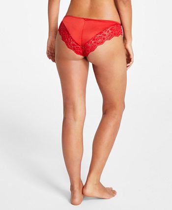 Maidenform Comfort Devotion Lace Back Tanga - Camera Red-Y • Price »