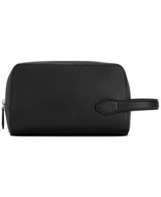 Sartorial Leather Wash Bag