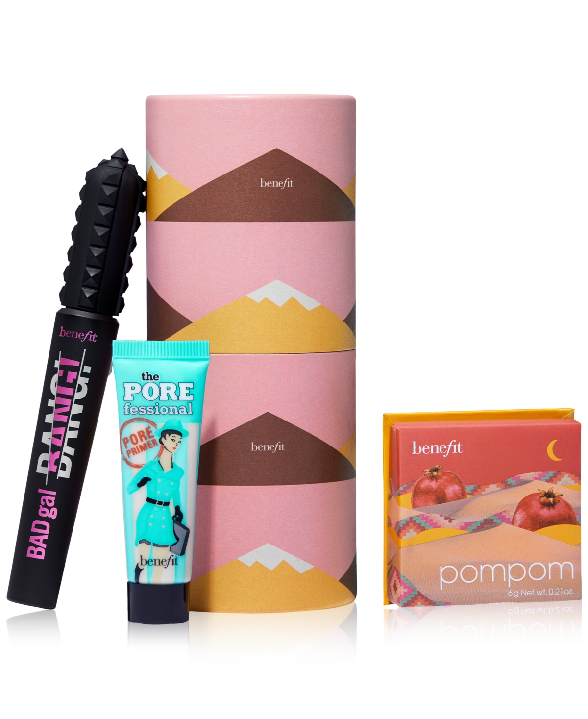 Benefit Cosmetics Badgal Season Mascara, Blush & Primer Value Set