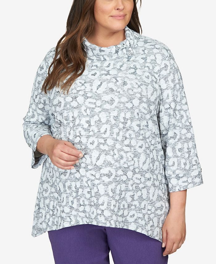 Alfred dunner plus size tops hot sale