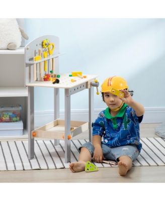 KIDWILL Wooden Tool Bench For Kids, 54-Piece Kids Tool Set With 2-in-1 Workbench & Take-Along Tool Kit, STEM Educational Toy Tools For Kids Ages 3 4 5 6 7 8 Years - View #9