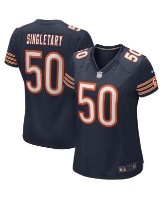 Women's Mike Singletary Navy Chicago Bears Game Retired Player Jersey