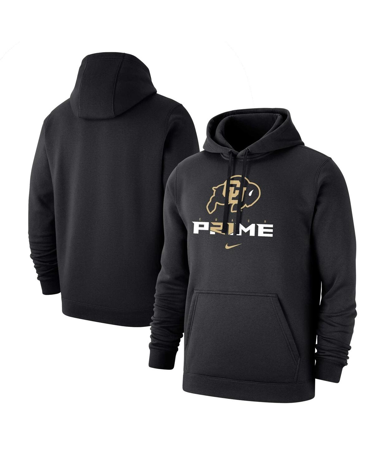 Men's NikeColorado Buffaloes Coach Prime Pullover Hoodie - Black