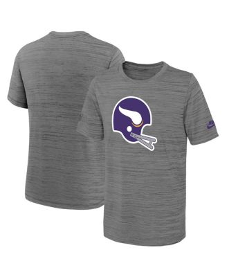 Minnesota Viking Team Apparel short sleeve 100% Polyester Grey Men's  T-shirt XL