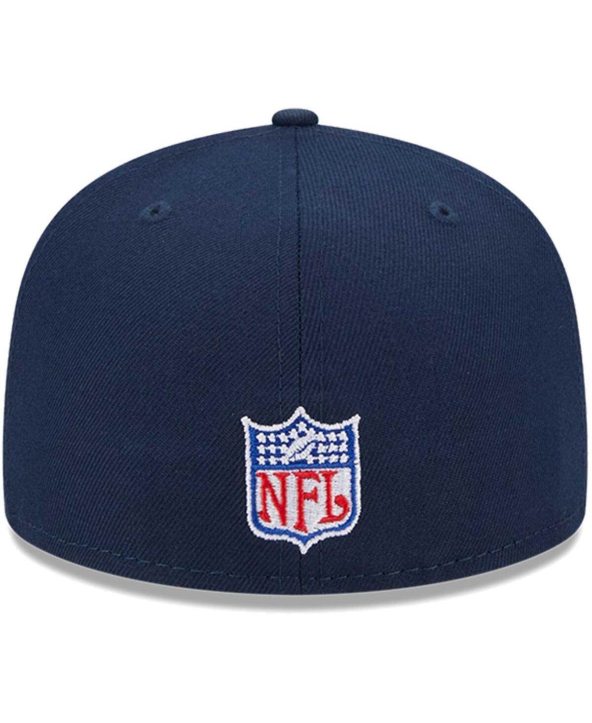 Men's New EraDallas Cowboys Retro Joe Main 59FIFTY Fitted Hat - Navy