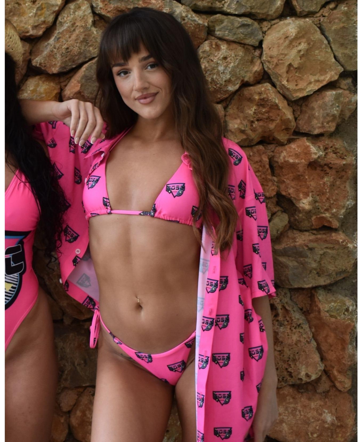 Oosc Women's Baewatch Triangle Bikini Top