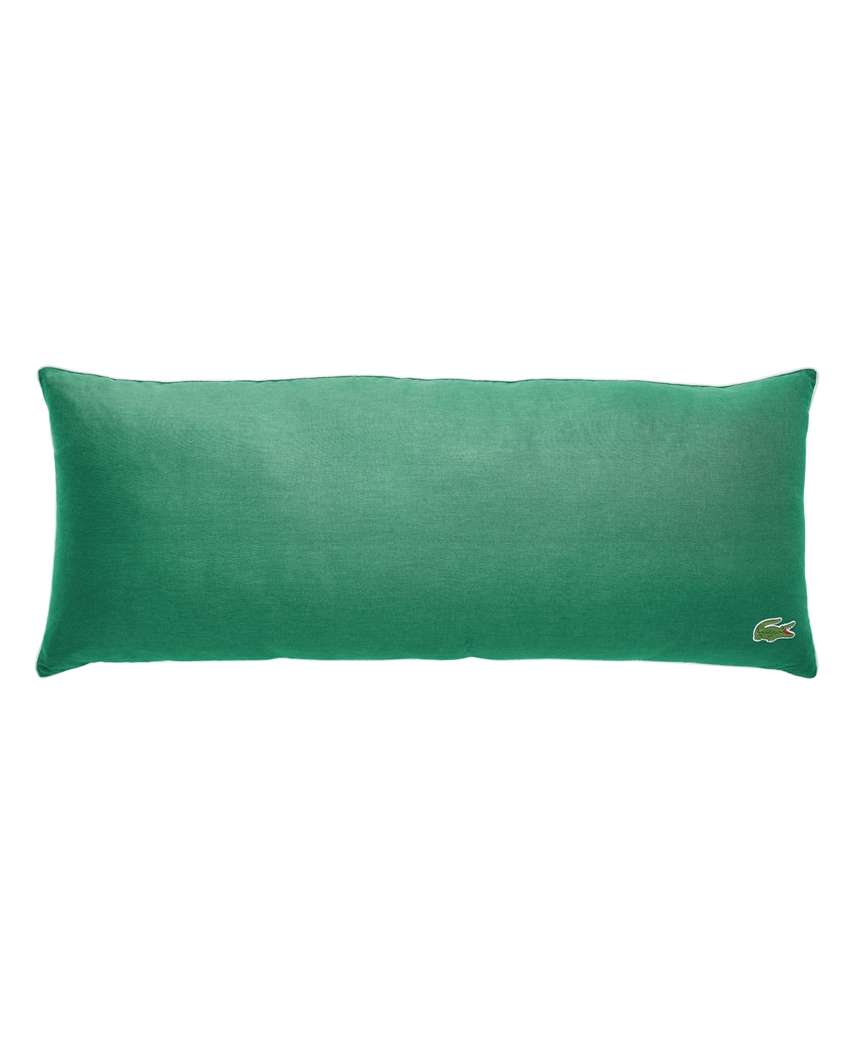 Lacoste Home Serve Body Pillow, 20" X 52" In Green