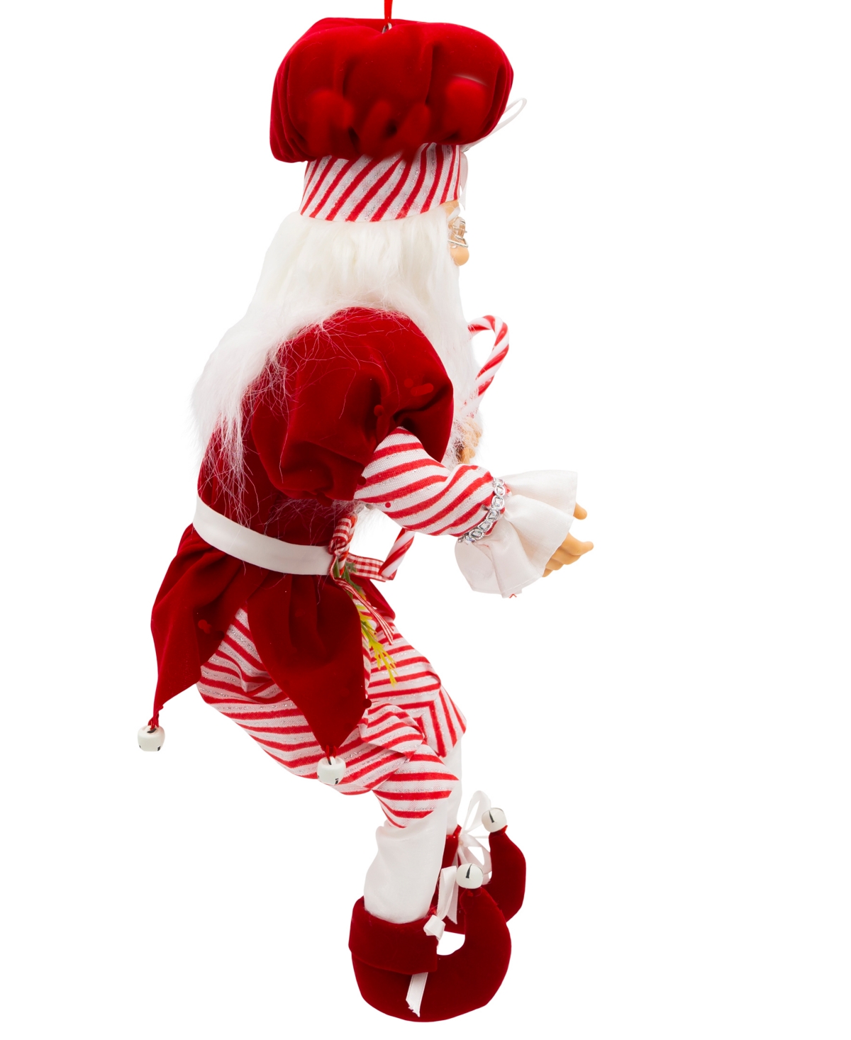 Kurt Adler Kringle Klaus Peppermint Chef Santa