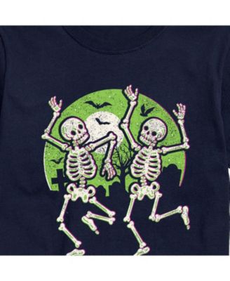 Hybrid Apparel Skeletons Dancing Men's Short Sleeve Tee