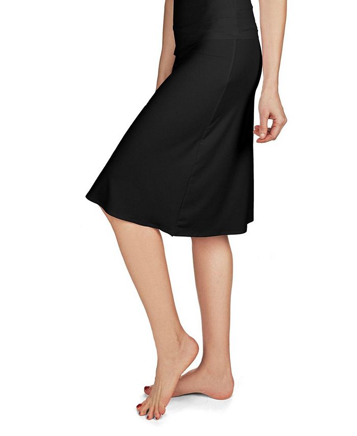 MeMoi Women's Seamless HighWaisted Bonded Full Slip Skirt Macy's