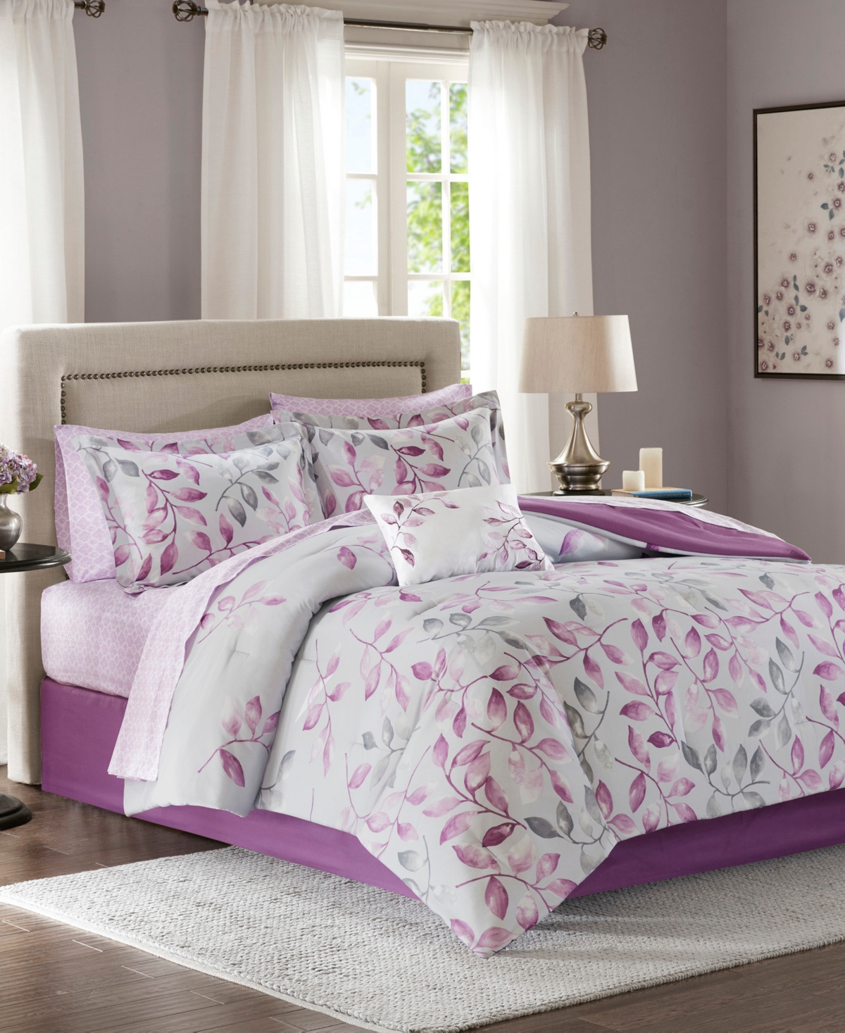 Madison Park Essentials Lafael 9-Pc. Comforter Set