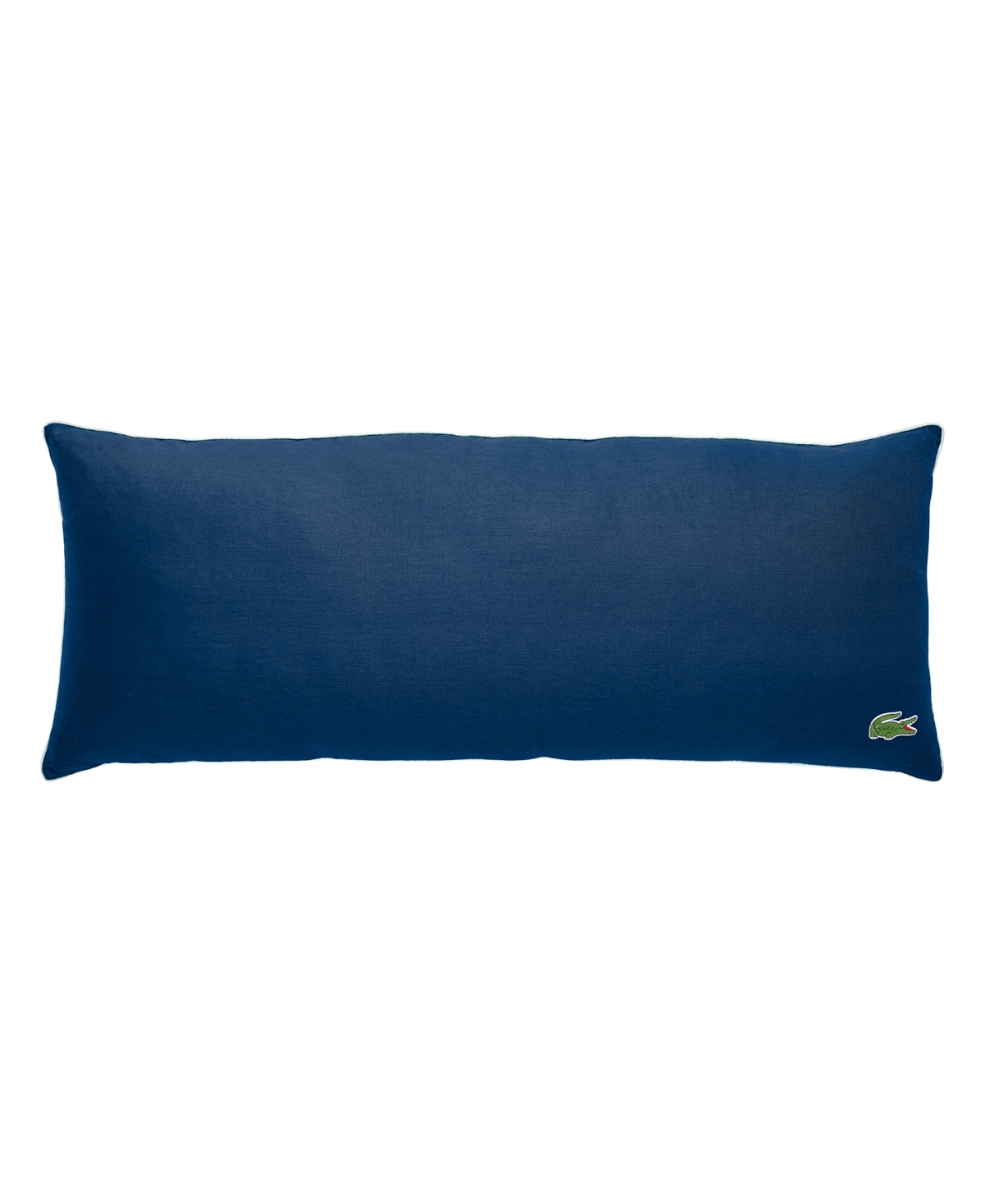 Lacoste Home Serve Body Pillow, 20" X 52" In Blue