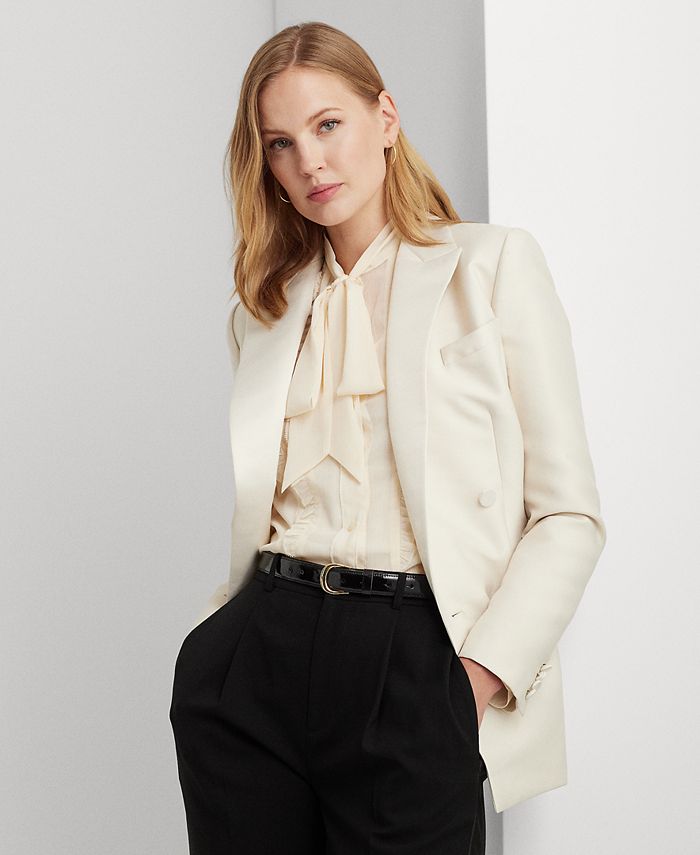 Ralph lauren sales women's white blazer