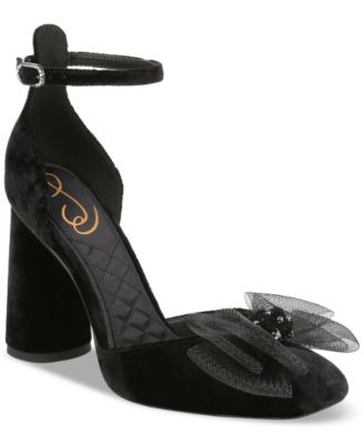 Sam Edelman - Women's Colter Two-Piece Embellished Bow Pumps
