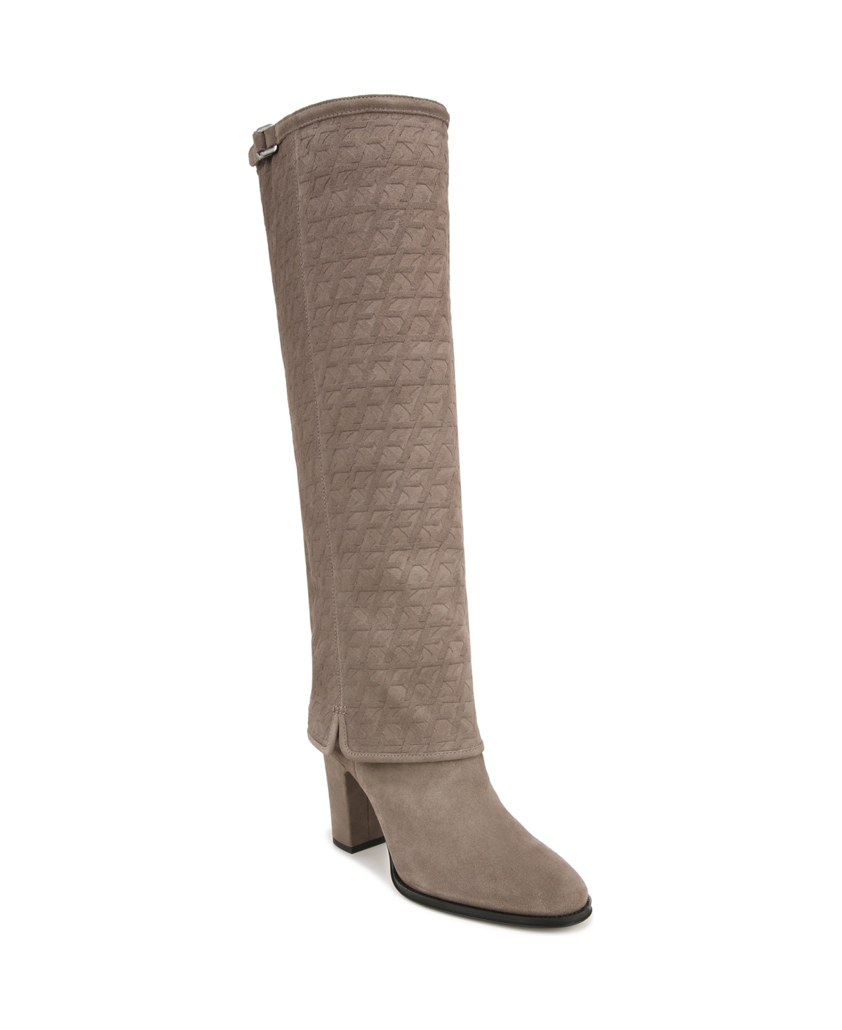 FRANCO SARTO INFORMA WEST KNEE HIGH FOLD-OVER CUFFED BOOTS