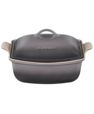 Heritage Stoneware 4.5 Quart Deep Baker with Lid