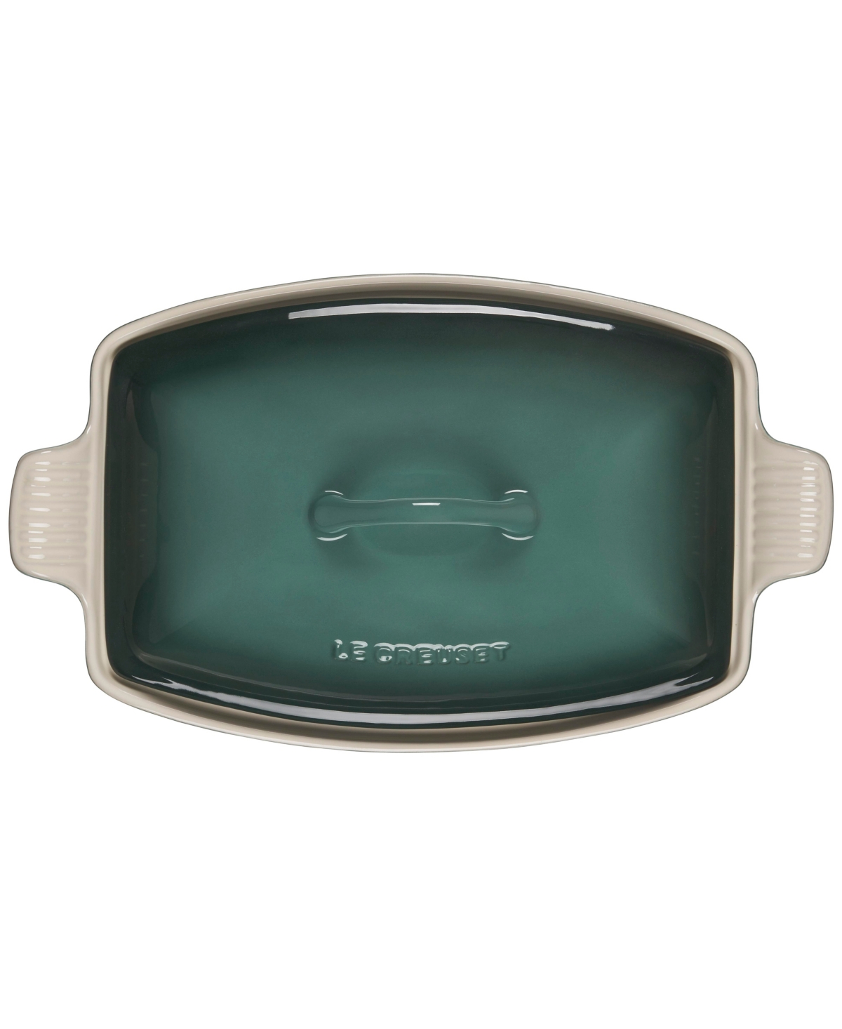 Le Creuset 4.5-quart Heritage Stoneware Deep Baker With Lid In Oyster