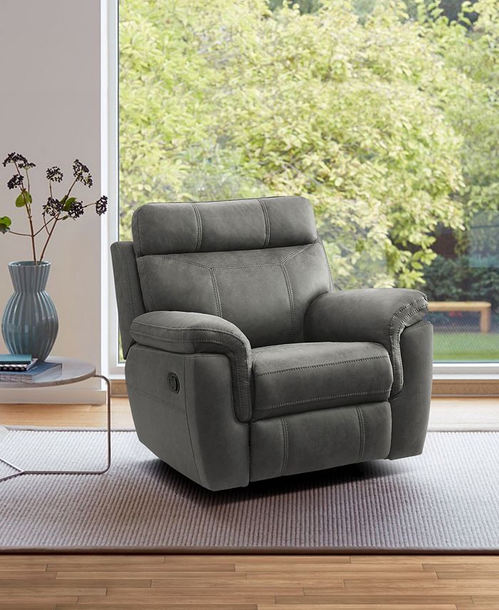 Homelegance White Label Nadia 40" Glider Reclining Chair Macy's