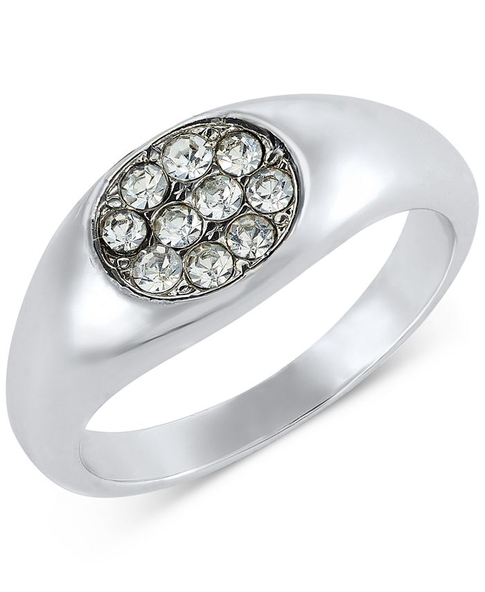 Macy's signet store ring