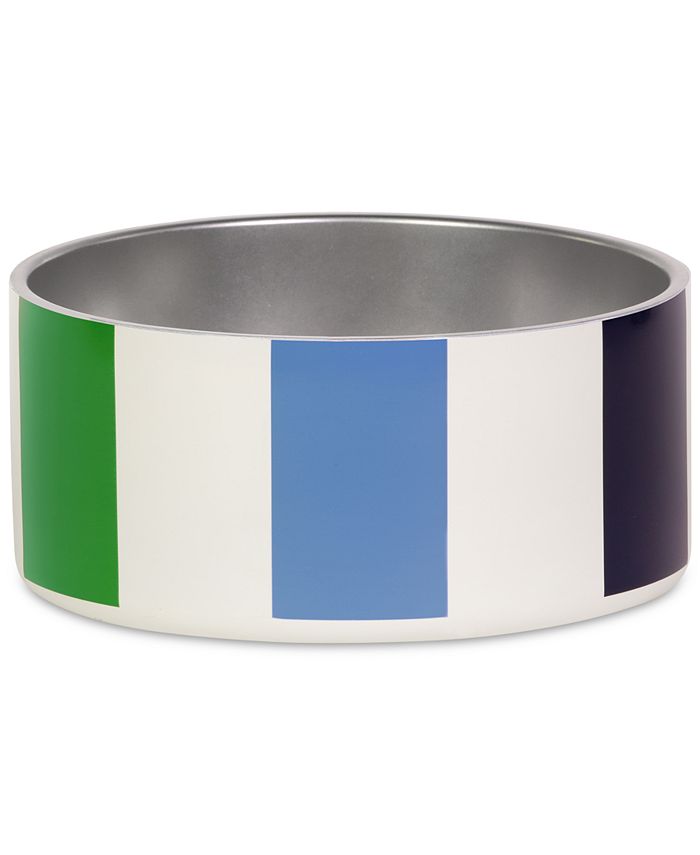 kate spade new york Adventure Stripe Stainless Steel Dog Bowl Macy s