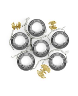 Butterfly Ginkgo Luxe Seder Plate