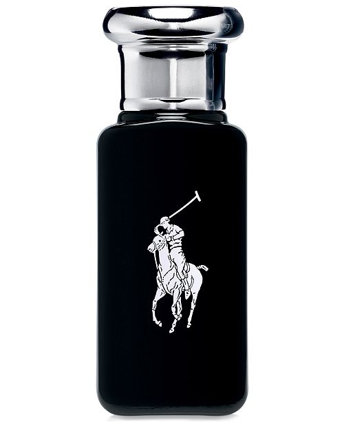 Ralph Lauren Men's Polo Black Eau de Toilette Travel Spray, 1 oz