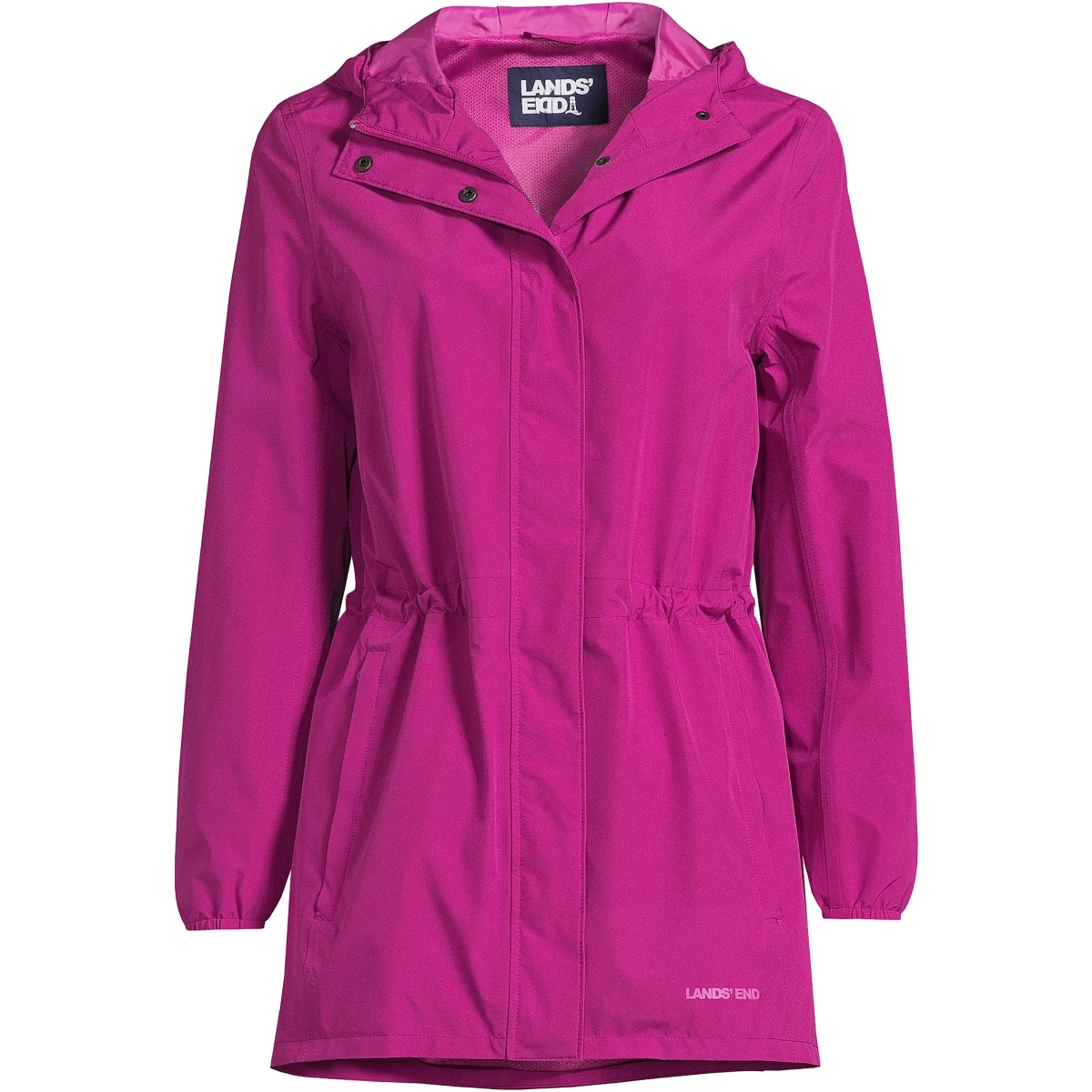 Lands end plus deals size rain jacket
